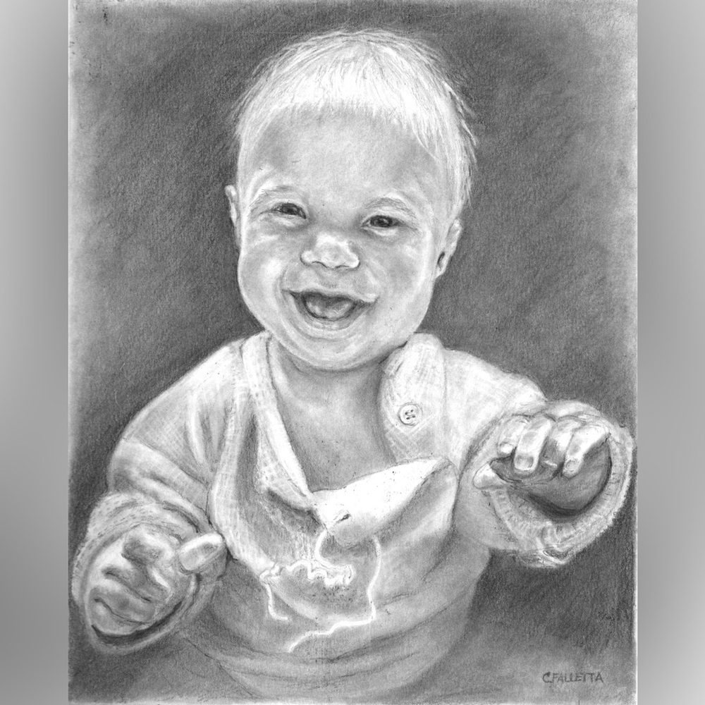 Custom Baby Portraits 8”x10”